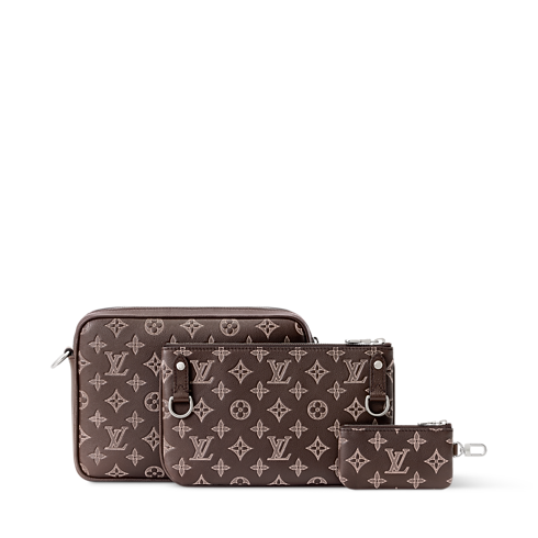 Trio Messenger Tasche Monogram Shadow Herren Taschen Alle Taschen | LOUIS VUITTON (Zoom)