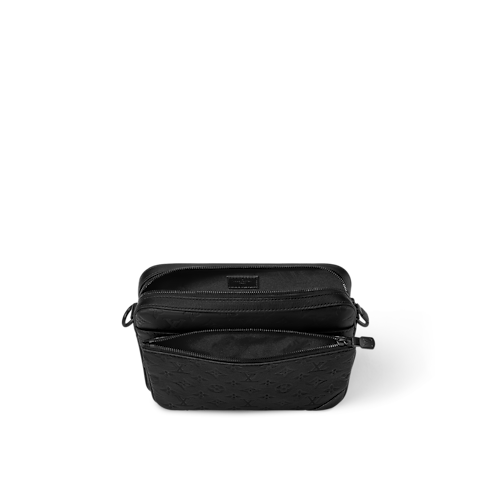 Trio Messenger Tasche Monogram Shadow Leder Herren Taschen Alle Kollektionen | LOUIS VUITTON (Zoom)