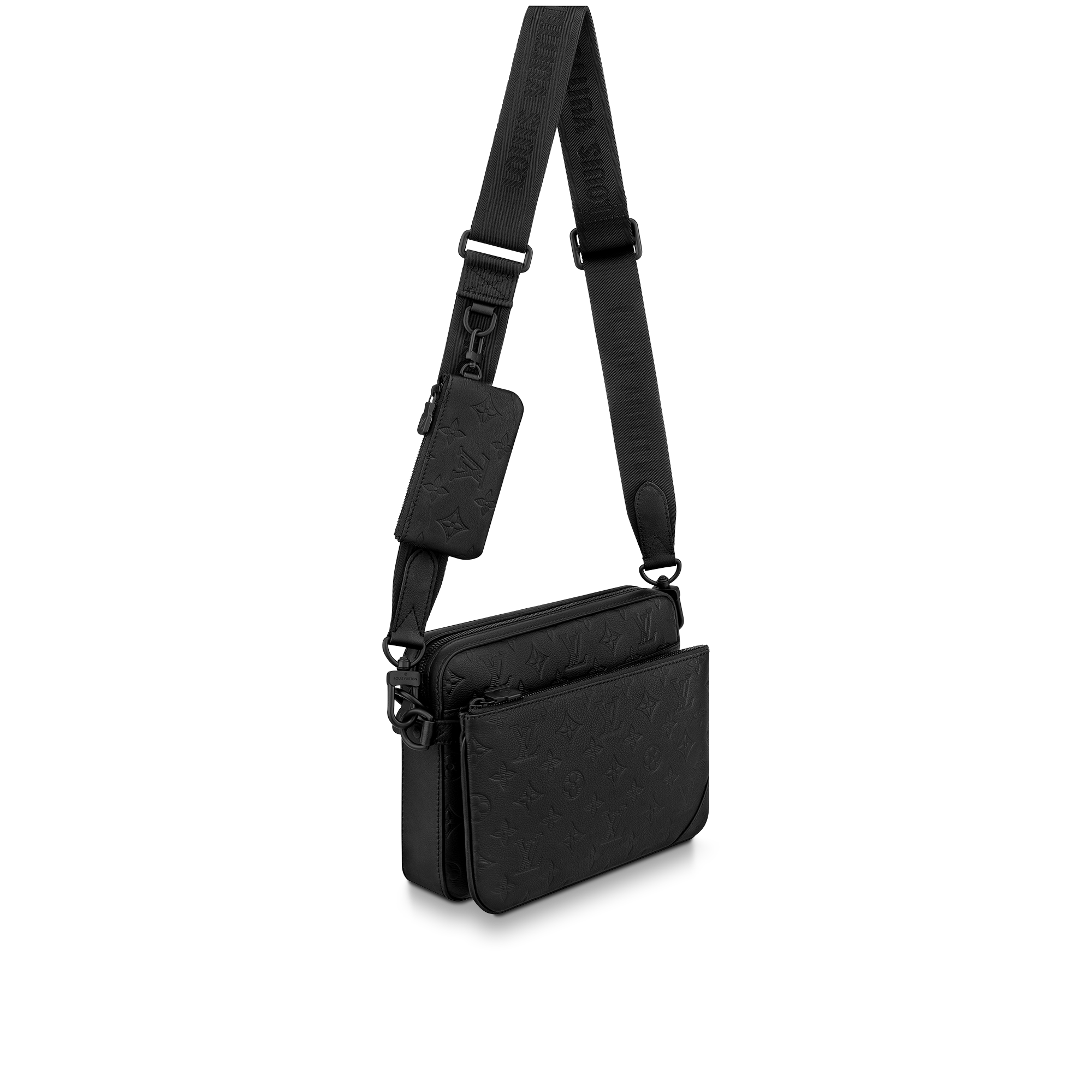 Trio Messenger Tasche Monogram Shadow Herren Taschen All Collections | LOUIS VUITTON (Zoom)