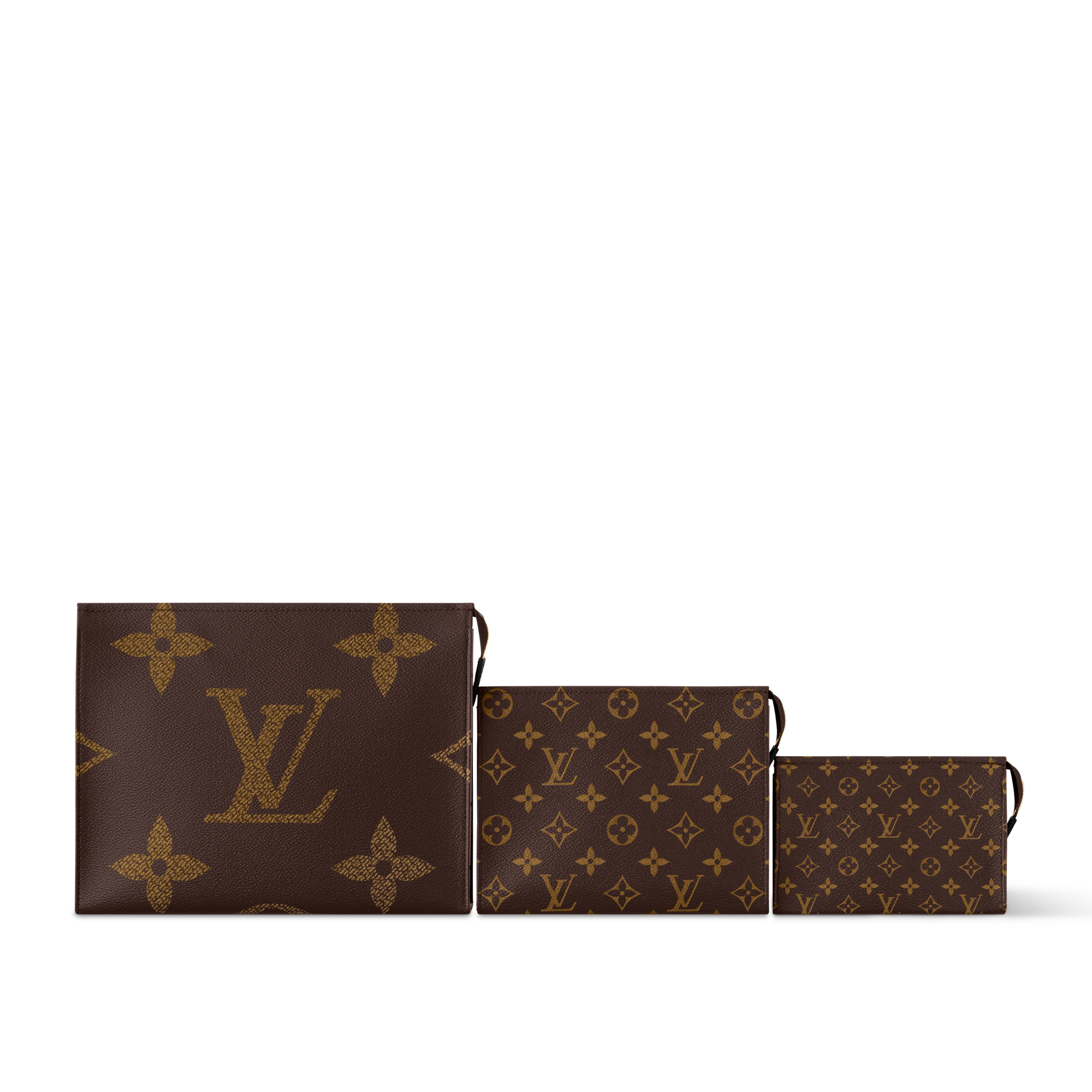 Trio Poche Toilette Autres Toiles Monogram Herren Reisegepäck Reiseaccessoires | LOUIS VUITTON (Zoom)