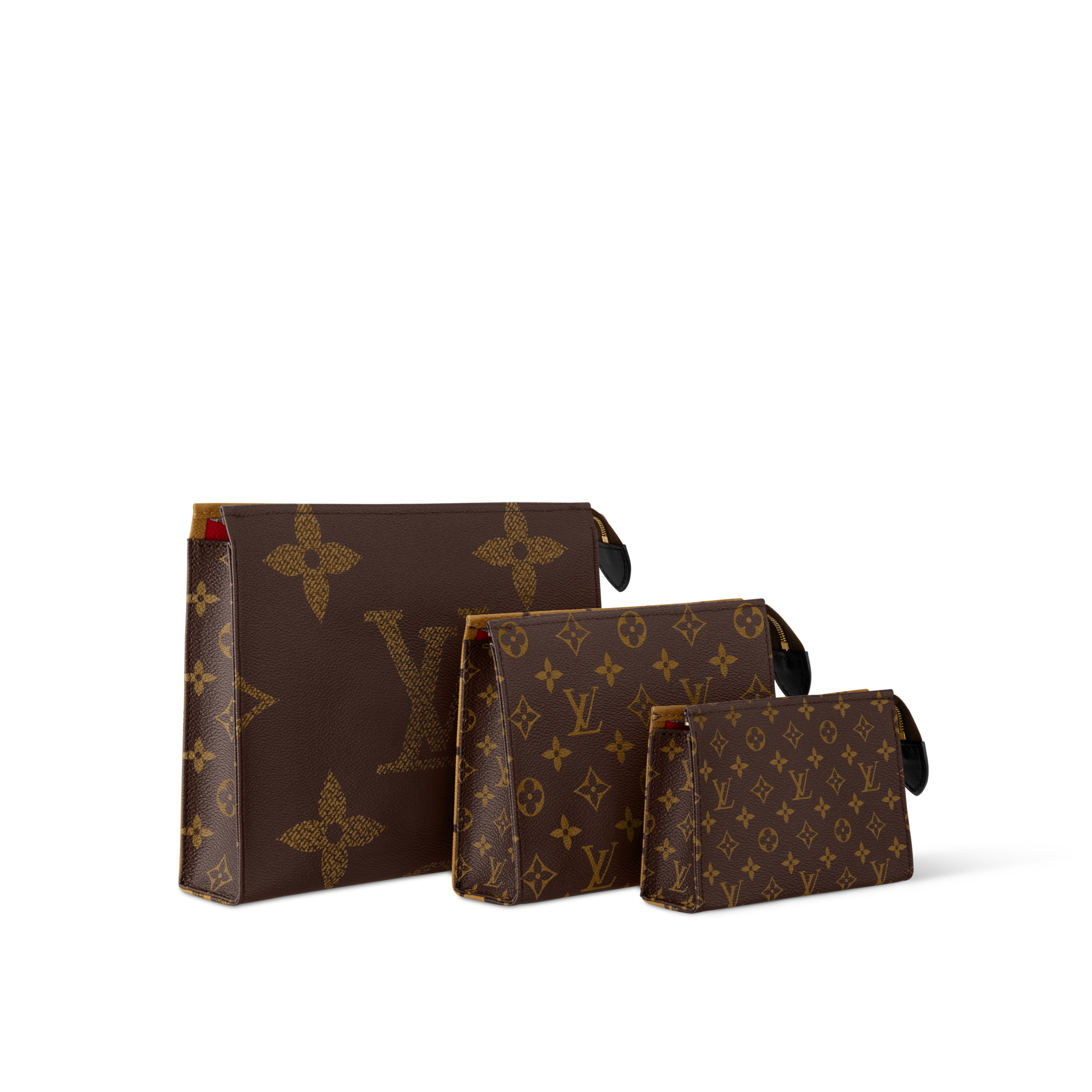 Trio Poche Toilette Autres Toiles Monogram Herren Reisegepäck Reiseaccessoires | LOUIS VUITTON (Zoom)