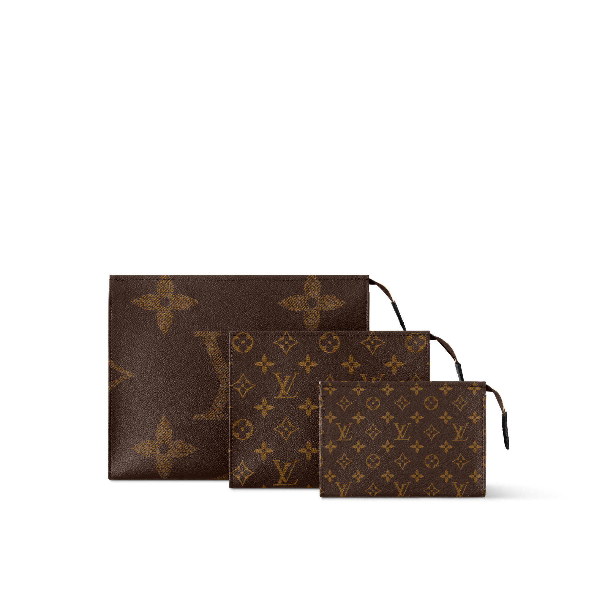 Trio Poche Toilette Autres Toiles Monogram Herren Reisegepäck Reiseaccessoires | LOUIS VUITTON (Zoom)