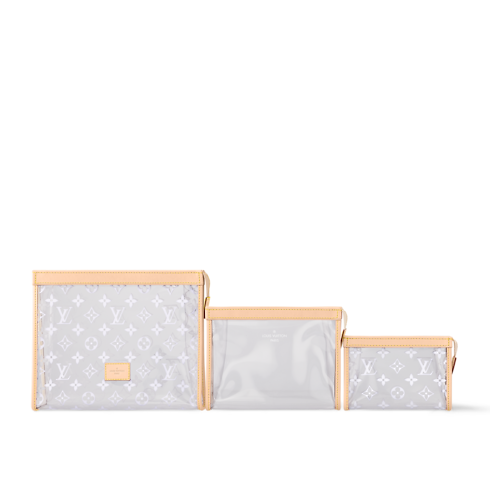 Trio Poche Toilette Monogram Canvas Damen Reisegepäck Reiseaccessoires | LOUIS VUITTON (Zoom)