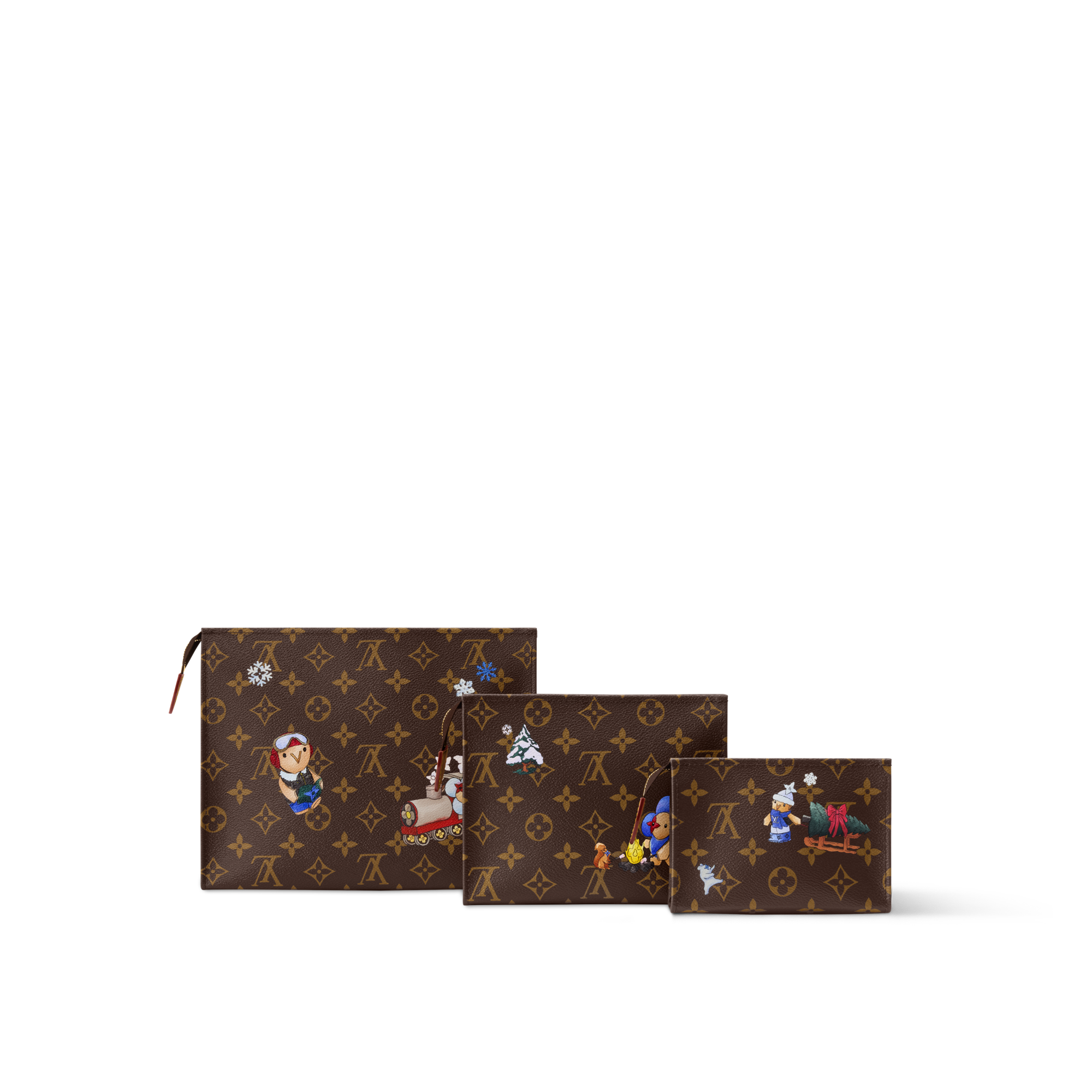 Trio Poche Toilette Monogram Canvas Damen Reisegepäck Reiseaccessoires | LOUIS VUITTON (Zoom)