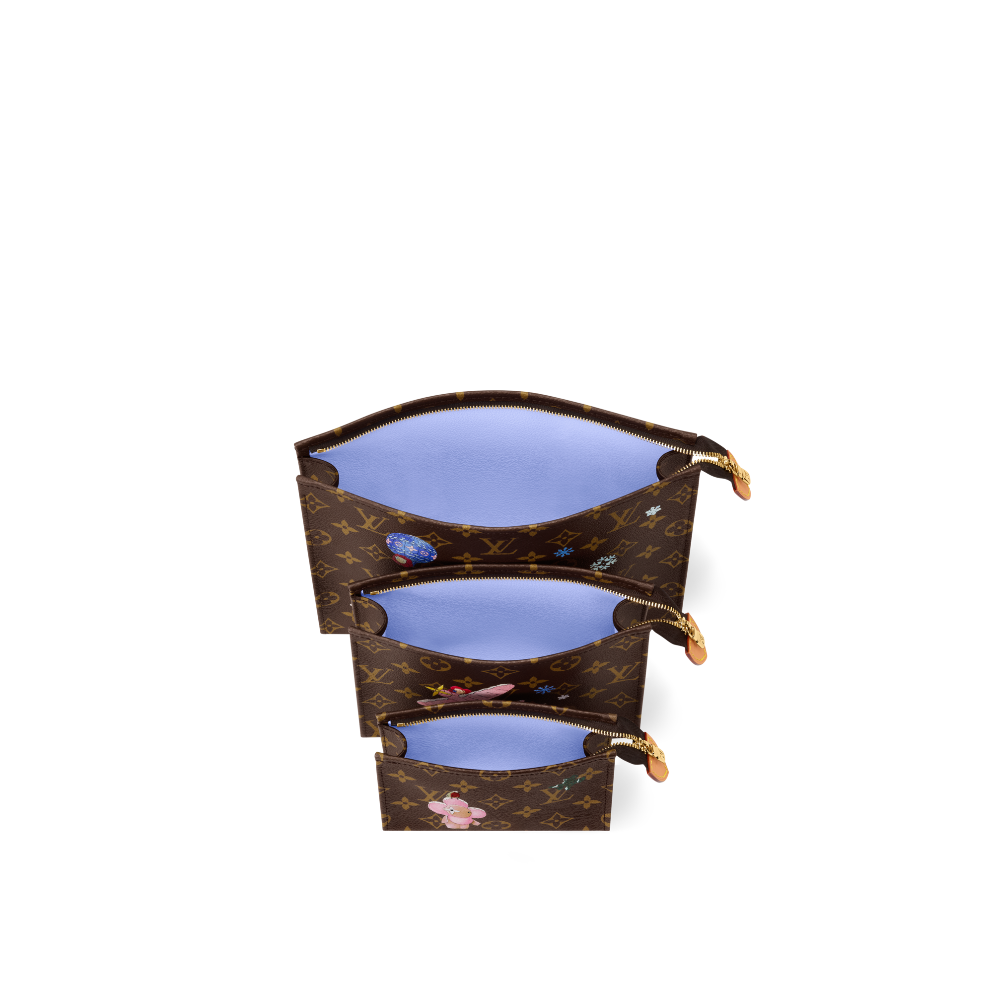 Trio Poche Toilette Monogram Canvas Damen Reisegepäck Reiseaccessoires | LOUIS VUITTON (Zoom)