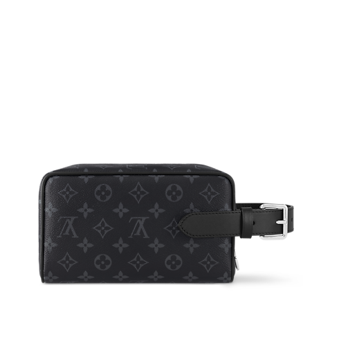 Trousse Toilette Locker Dopp Kit Monogram Eclipse Canvas Herren Reisegepäck Reiseaccessoires | LOUIS VUITTON (Zoom)