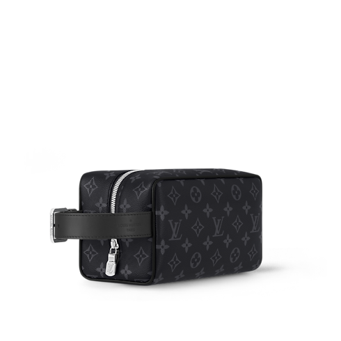 Trousse Toilette Locker Dopp Kit Monogram Eclipse Canvas Herren Reisegepäck Reiseaccessoires | LOUIS VUITTON (Zoom)