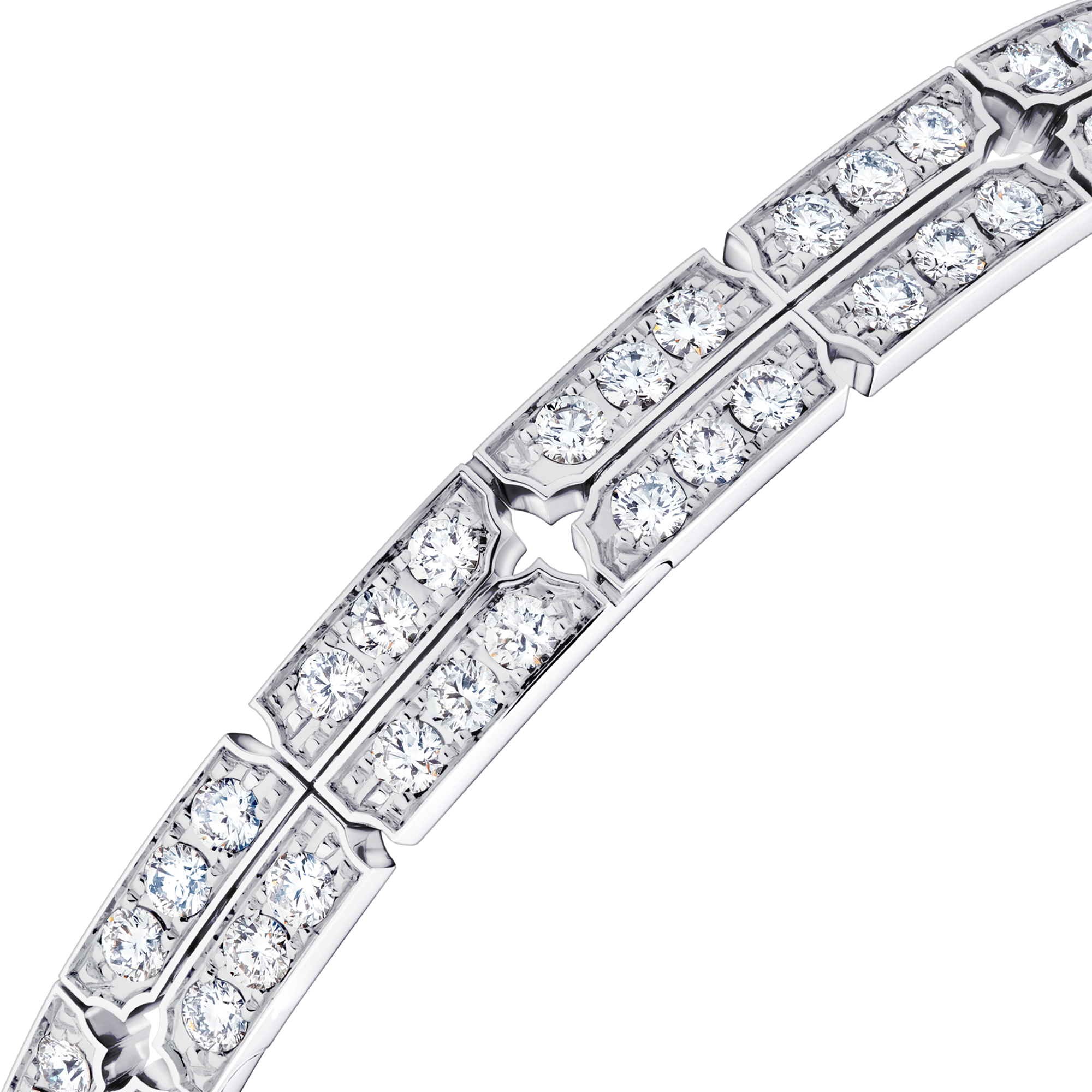 Tumbler Armband, Weißgold und Diamanten  Schmuck Kategorien Armbänder | LOUIS VUITTON (Zoom)