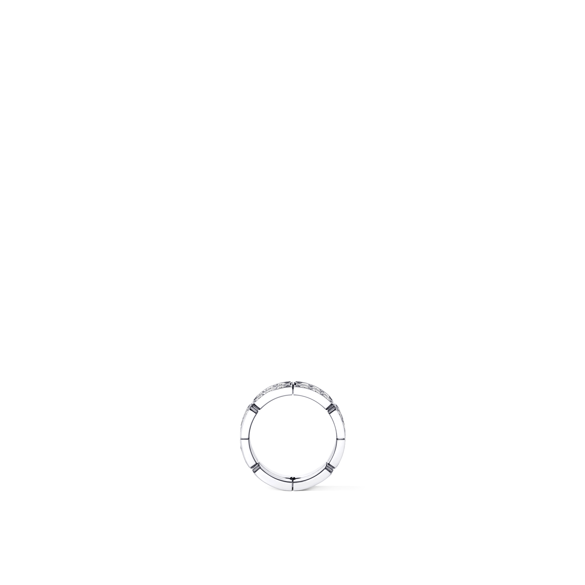 Tumbler Ring, Weißgold und Diamanten  Schmuck Kategorien Ringe | LOUIS VUITTON (Zoom)
