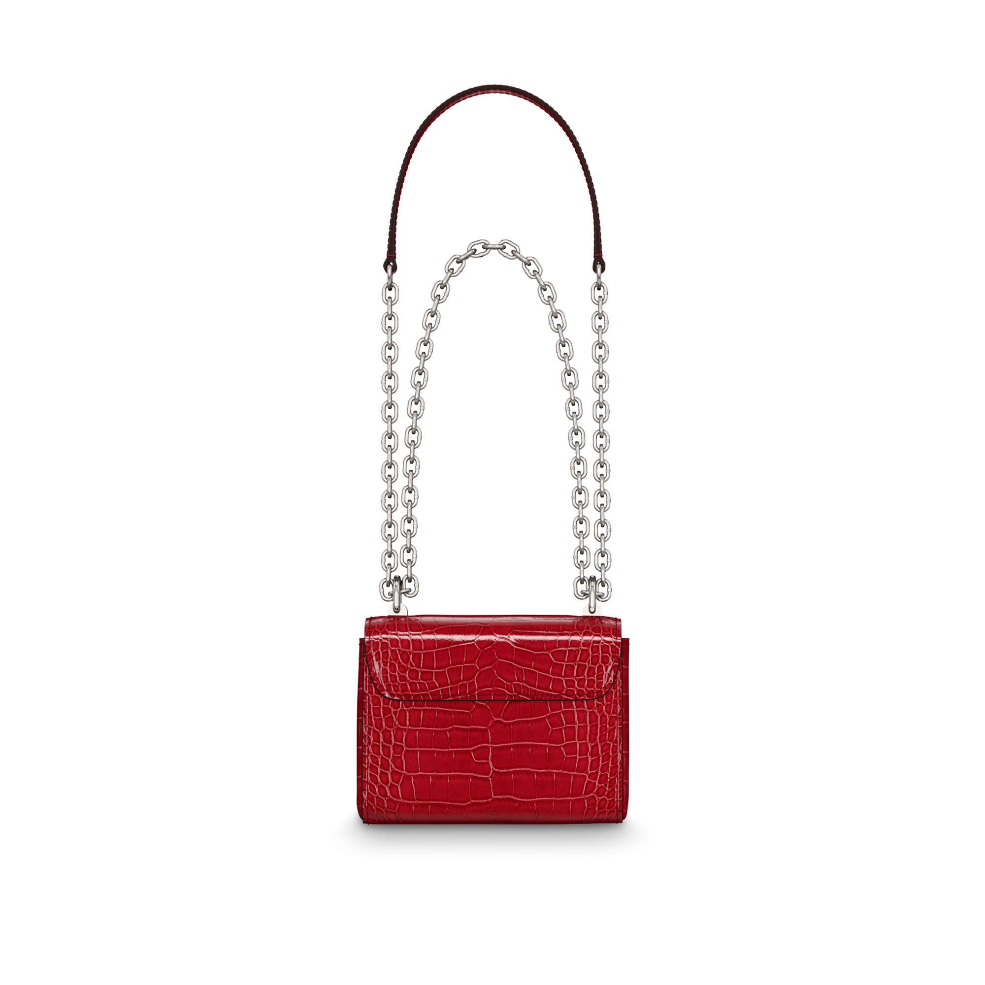 Twist Mini Chain Crocodilien Brillant Les Extraordinaires Personalisierung Hidden personalization products | LOUIS VUITTON (Zoom)
