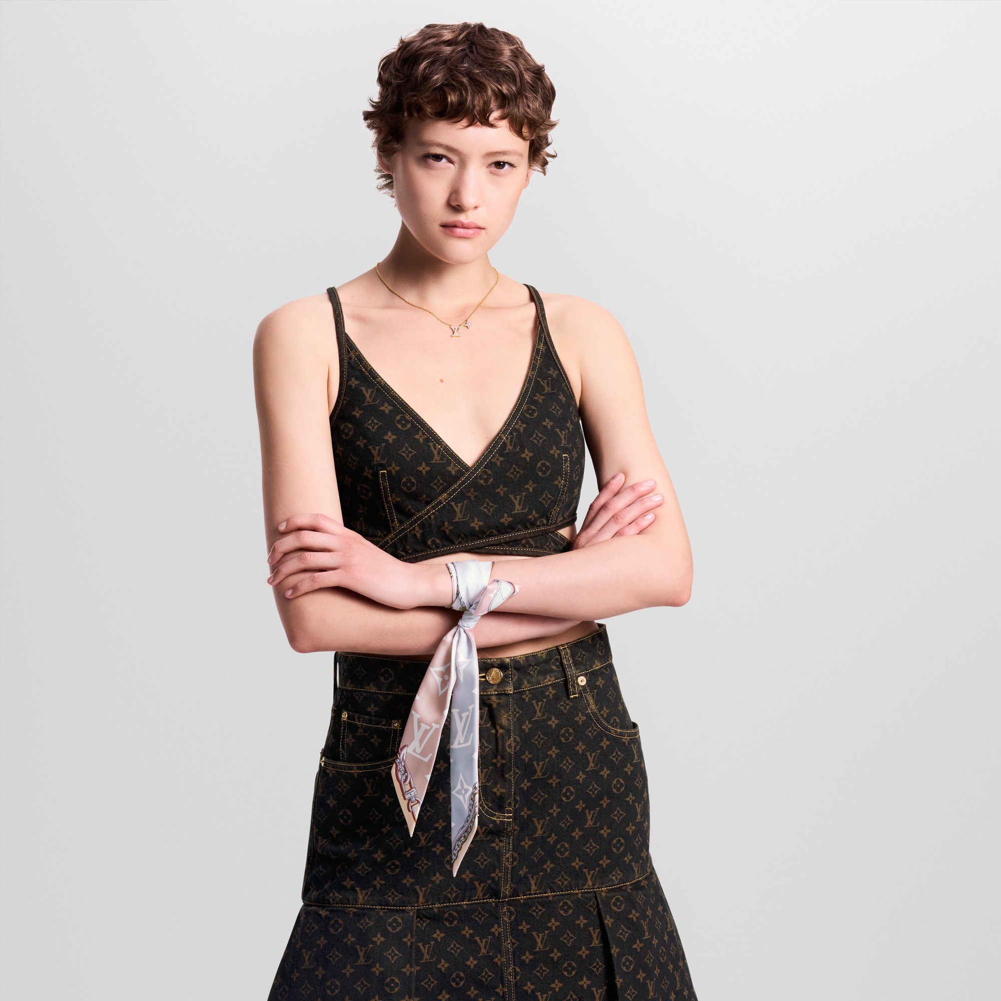 Ultimate Monogram BB Bandeau S00 Damen Accessoires Seidentücher und Bandeaus | LOUIS VUITTON (Zoom)