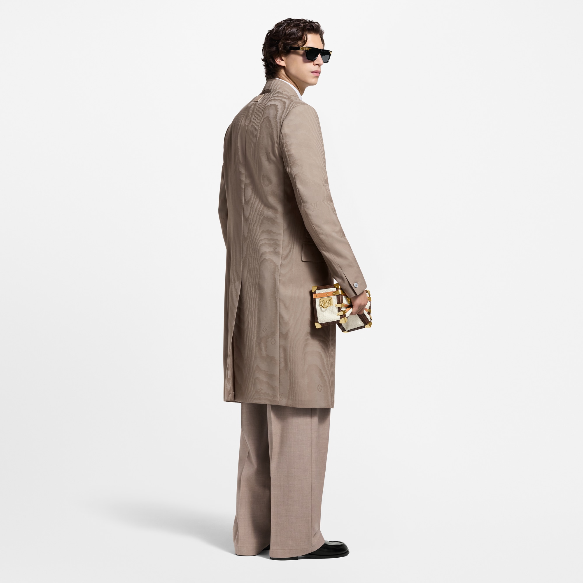 Ungefütterter Mantel aus Jacquard  Herren Ready to Wear Jacken und Mäntel | LOUIS VUITTON (Zoom)