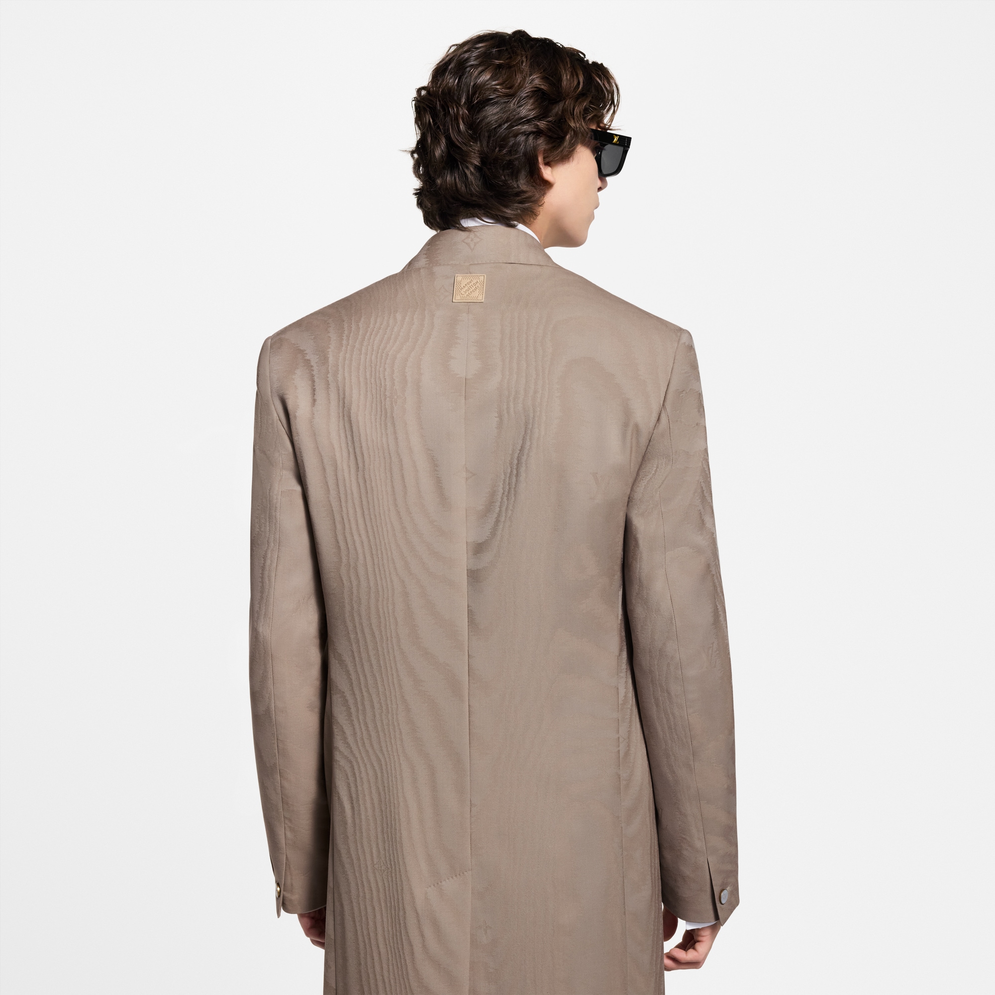 Ungefütterter Mantel aus Jacquard  Herren Ready to Wear Jacken und Mäntel | LOUIS VUITTON (Zoom)
