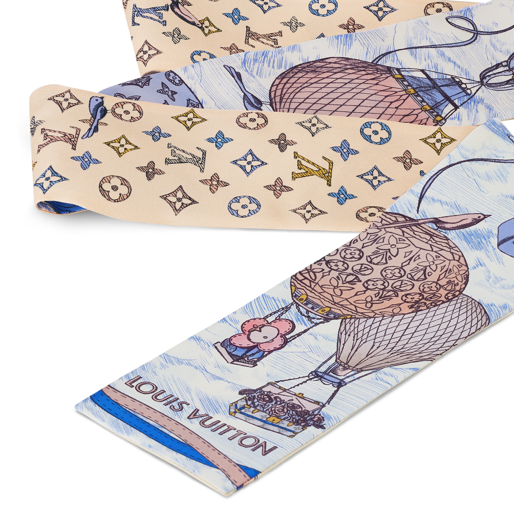 Up and Away Bandeau S00 Damen Accessoires Seidentücher und Bandeaus | LOUIS VUITTON (Zoom)