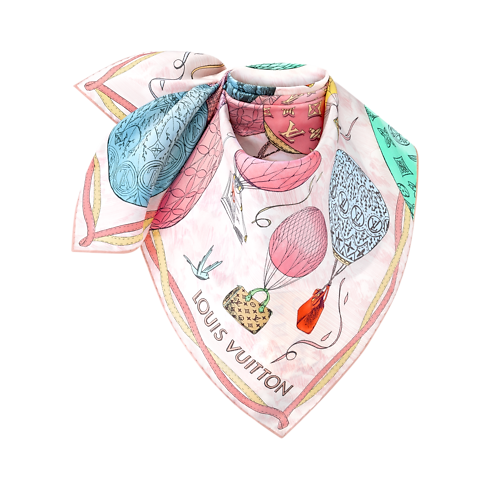 Up And Away Carré 90 S00 Damen Accessoires Seidentücher und Bandeaus | LOUIS VUITTON (Zoom)