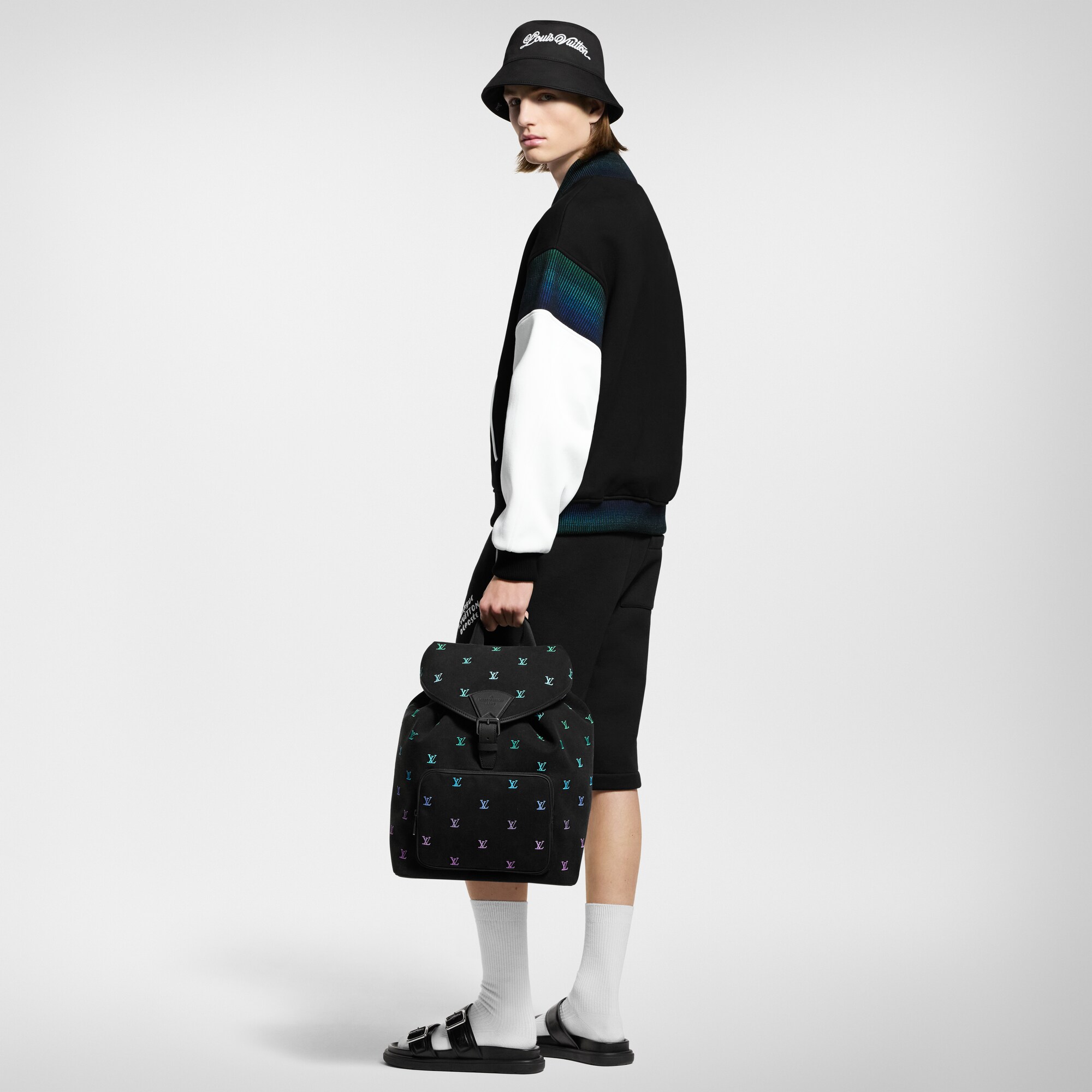 Varsity Blouson aus Baumwolljersey  Herren Ready to Wear Vollständige Ready to Wear | LOUIS VUITTON (Zoom)