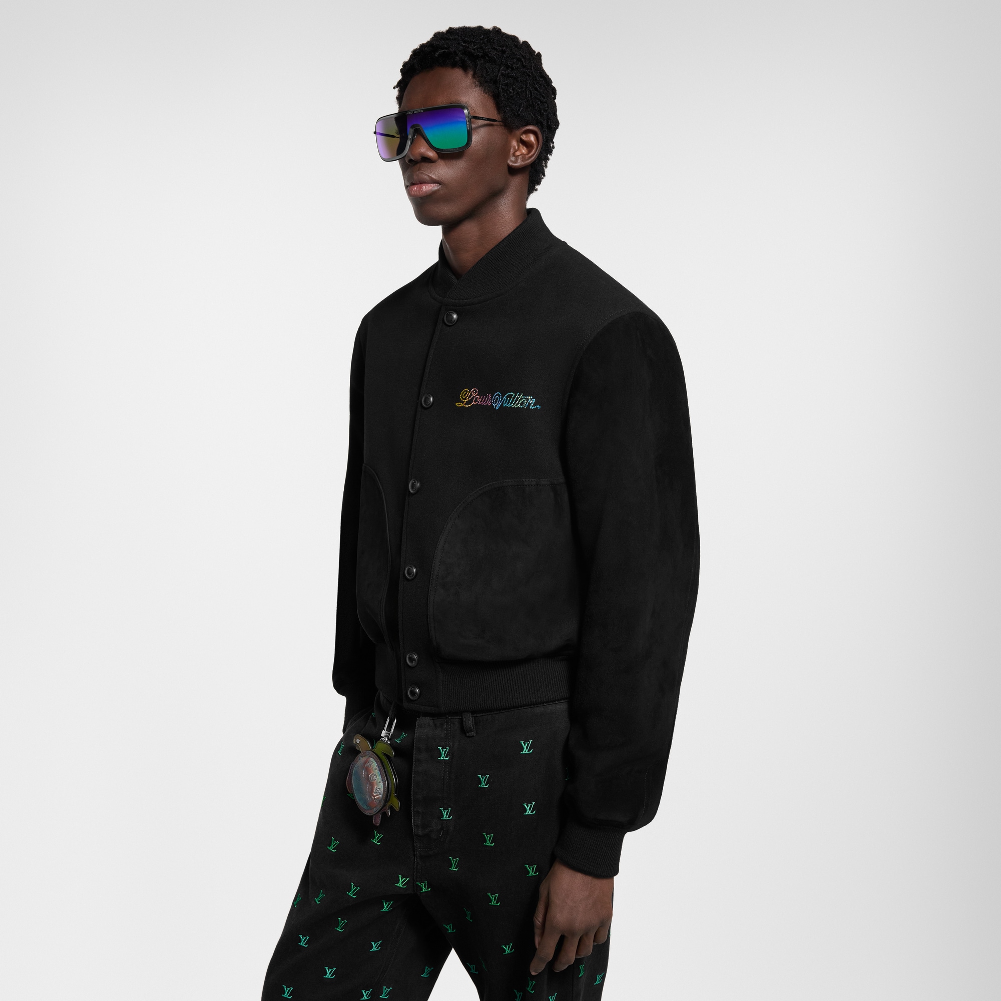 Varsity Blouson aus Leder  Herren Ready to Wear Jacken und Mäntel | LOUIS VUITTON (Zoom)