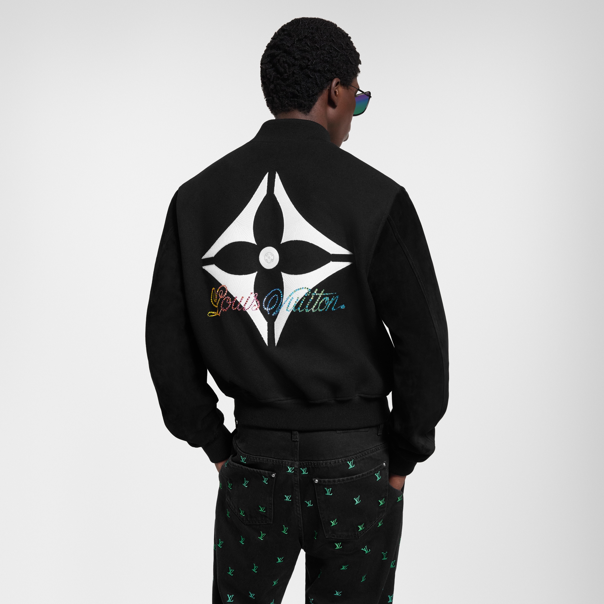 Varsity Blouson aus Leder  Herren Ready to Wear Jacken und Mäntel | LOUIS VUITTON (Zoom)