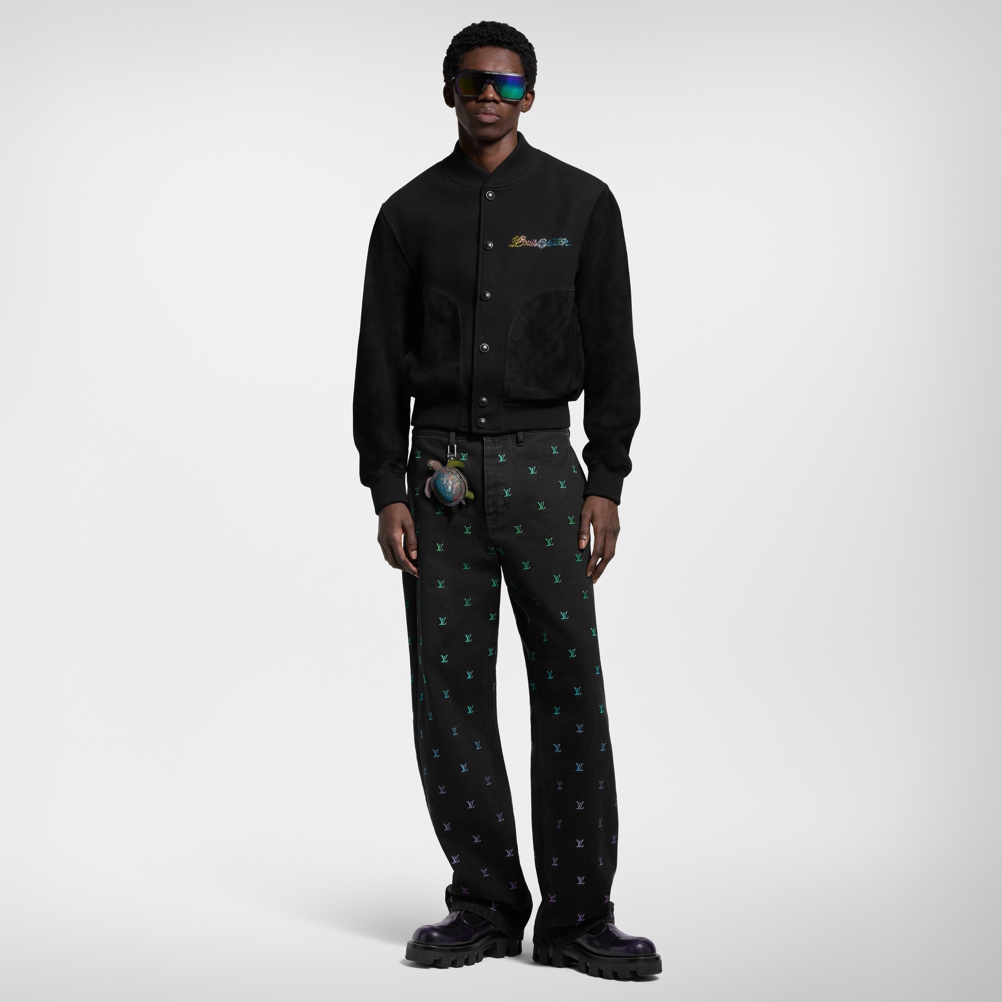 Varsity Blouson aus Leder  Herren Ready to Wear Jacken und Mäntel | LOUIS VUITTON (Zoom)