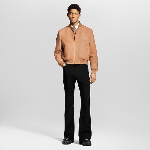 Varsity Blouson aus naturbelassenem Leder Herren Ready to Wear Jacken und Mäntel | LOUIS VUITTON (Zoom)