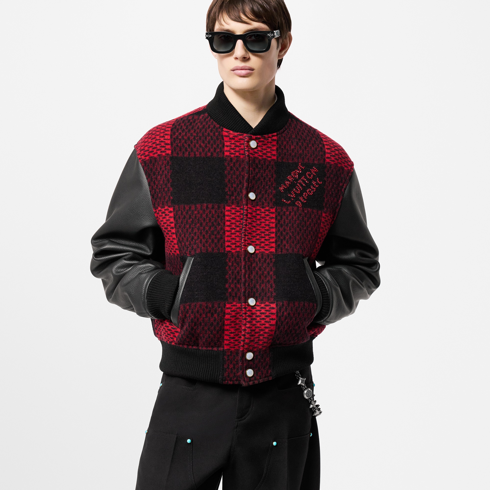 Varsity Blouson mit Damier-Motiv  Herren Ready to Wear Jacken und Mäntel | LOUIS VUITTON (Zoom)