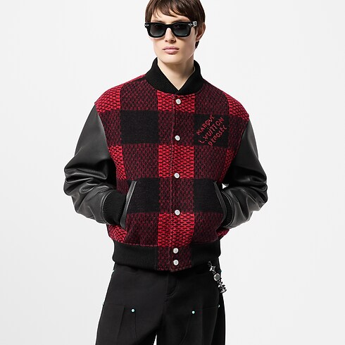 Varsity Blouson mit Damier-Motiv Herren Ready to Wear Jacken und Mäntel | LOUIS VUITTON (Zoom)