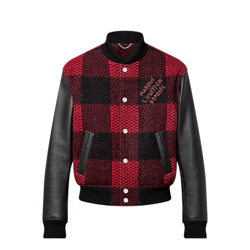 Varsity Blouson mit Damier-Motiv Herren Ready to Wear Jacken und Mäntel | LOUIS VUITTON (Zoom)
