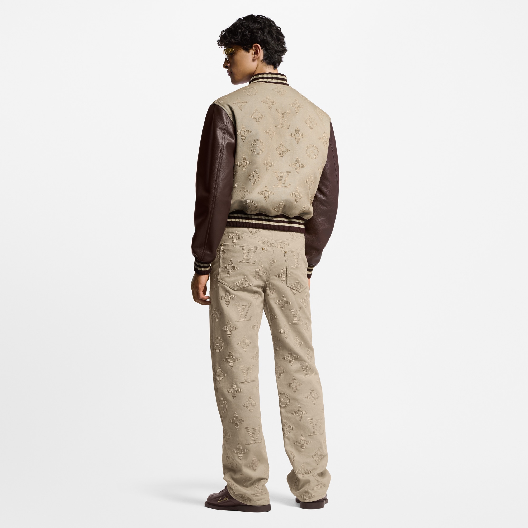 Varsity Blouson mit gesticktem Monogram  Herren Ready to Wear Jacken und Mäntel | LOUIS VUITTON (Zoom)