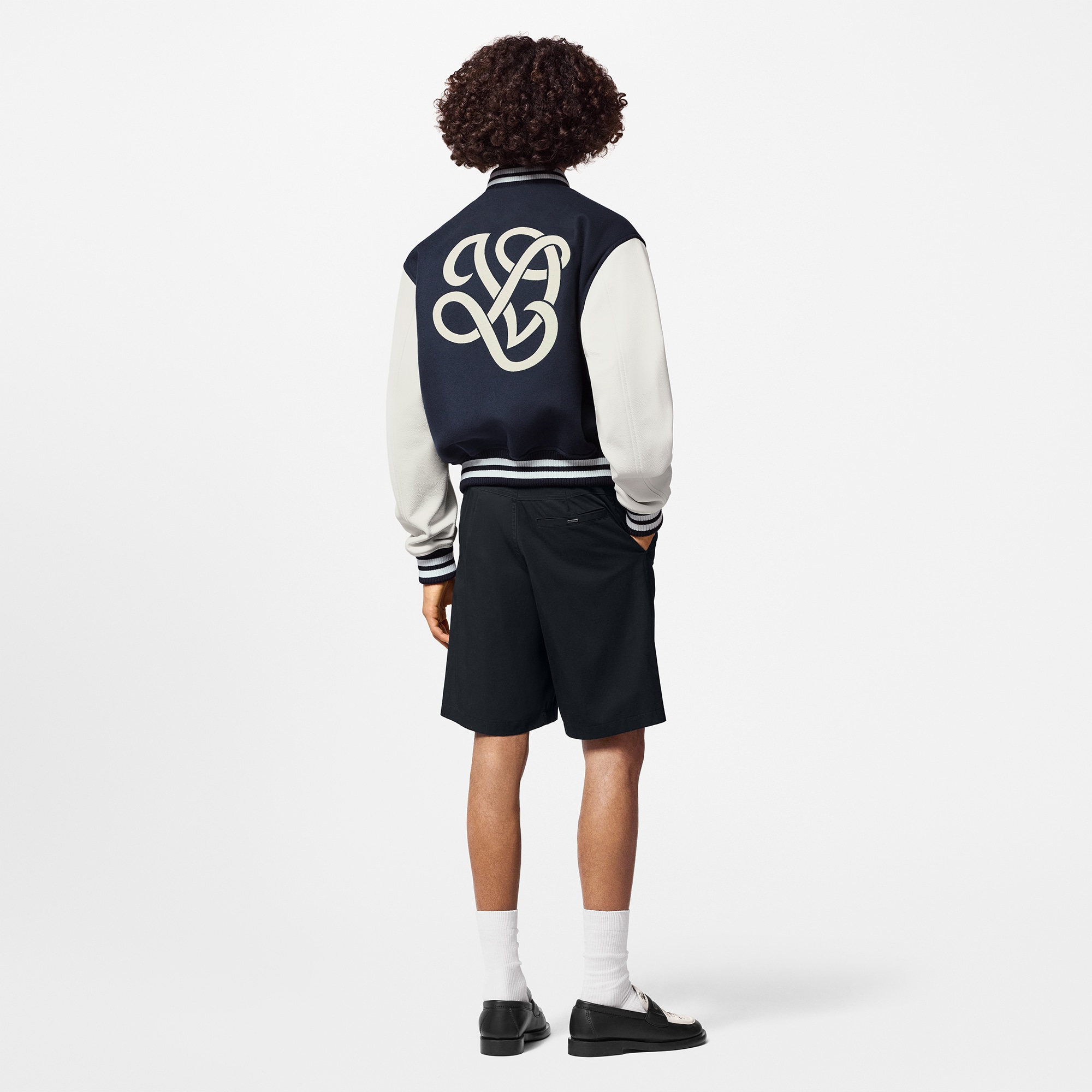 Varsity Jacke mit Kalbsleder  Herren Ready to Wear Jacken und Mäntel | LOUIS VUITTON (Zoom)