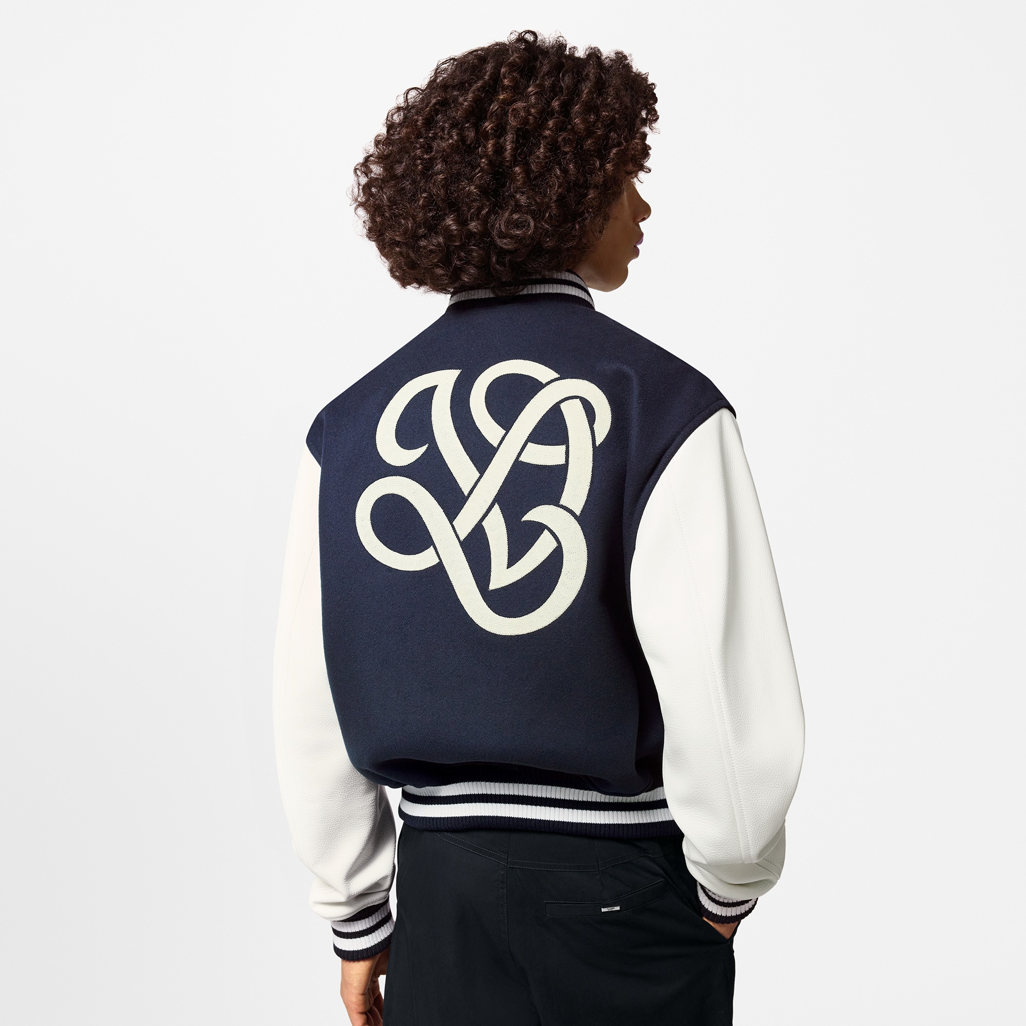 Varsity Jacke mit Kalbsleder  Herren Ready to Wear Jacken und Mäntel | LOUIS VUITTON (Zoom)
