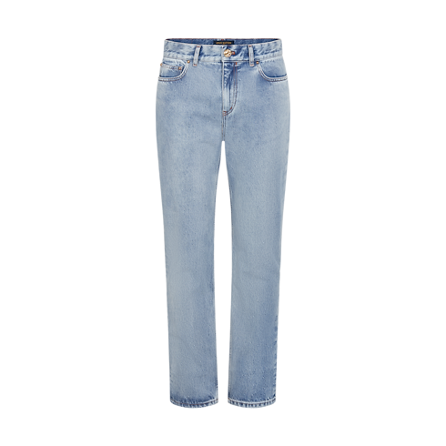 Verwaschene Jeans mit schmaler Passform Herren Ready to Wear Hosen | LOUIS VUITTON (Zoom)