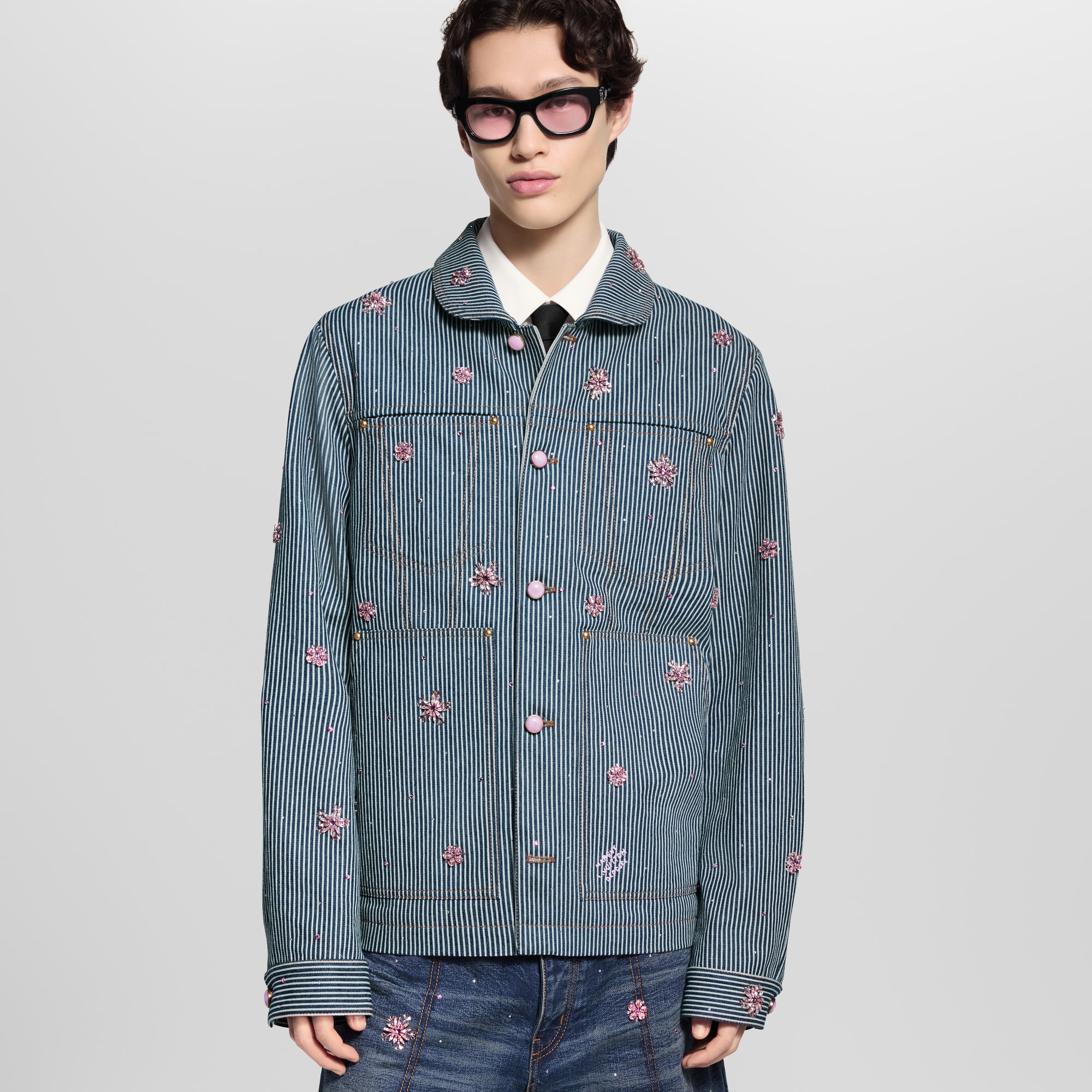 Verzierte Jacke im Workwear-Stil  Herren Ready to Wear Jacken und Mäntel | LOUIS VUITTON (Zoom)