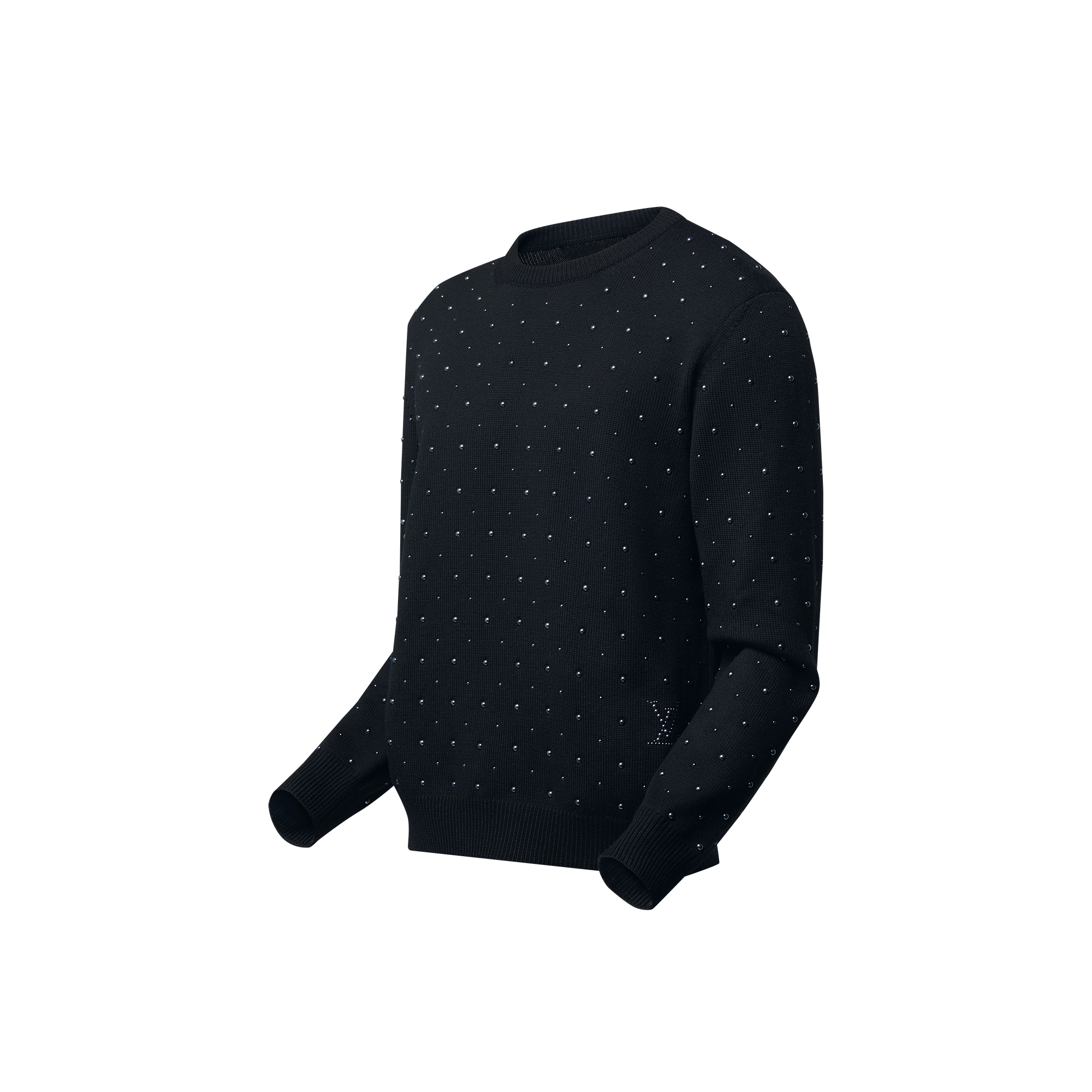 Verzierter Rundhalspullover  Herren Ready to Wear Vollständige Ready to Wear | LOUIS VUITTON (Zoom)