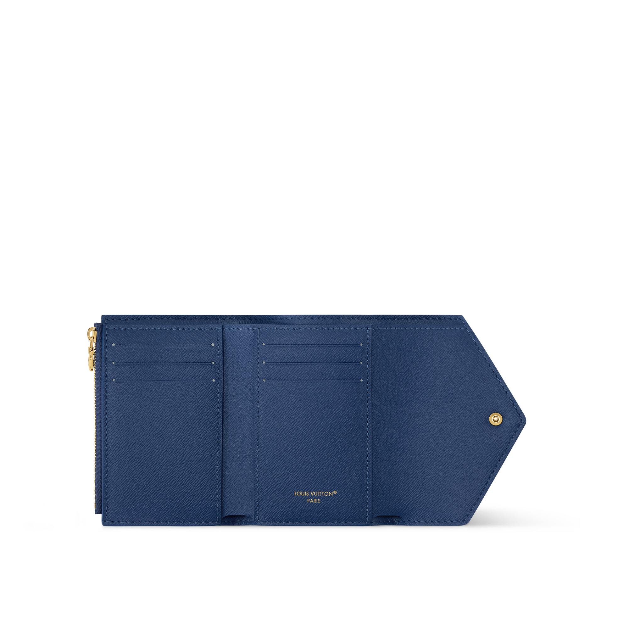 Victorine Geldbörse Monogram Denim Damen Geldbörsen und Kleinlederwaren Kleine und längliche Geldbörsen | LOUIS VUITTON (Zoom)