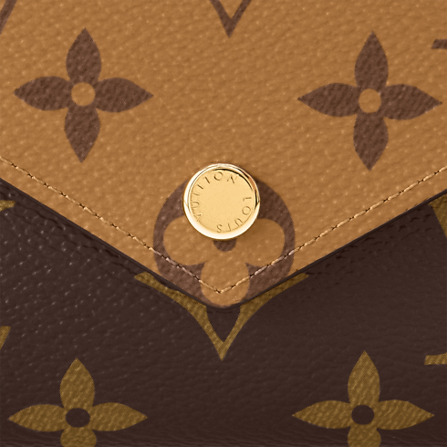 Victorine Geldbörse Monogram Reverse Canvas Damen Geldbörsen und Kleinlederwaren Geldbörsen | LOUIS VUITTON (Zoom)