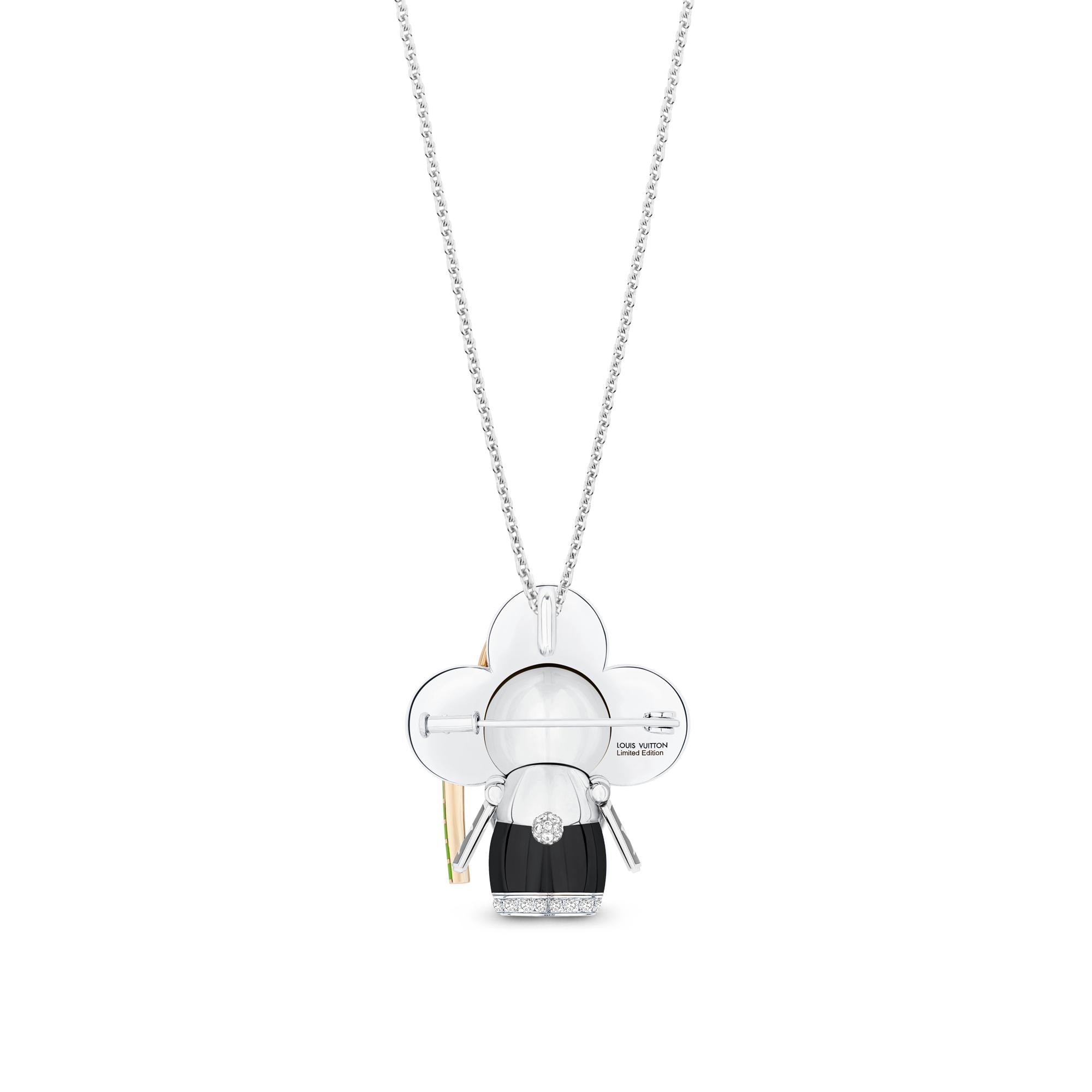 Vivienne Panda Anhänger, Weißgold, Gelbgold, Onyx, Lack & Diamanten  Schmuck Kategorien Alle Schmuckstücke | LOUIS VUITTON (Zoom)