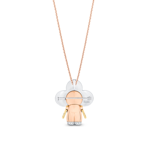 Vivienne Rainbow Anhänger, 3 Goldarten, Diamanten & farbige Edelsteine Schmuck Kategorien Alle Schmuckstücke | LOUIS VUITTON (Zoom)