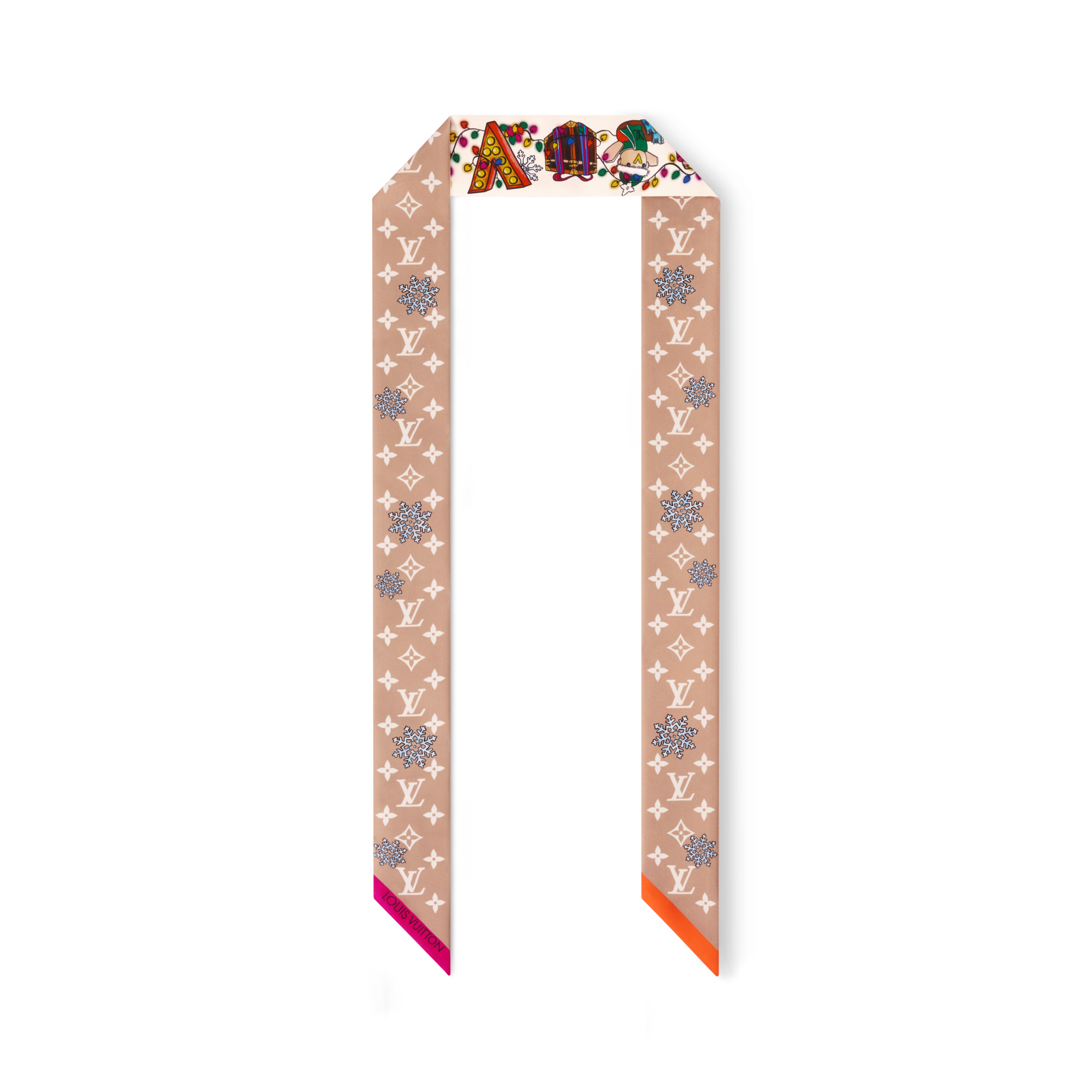 Vivienne Winter Celebration BB Bandeau S00 Damen Accessoires Seidentücher und Bandeaus | LOUIS VUITTON (Zoom)