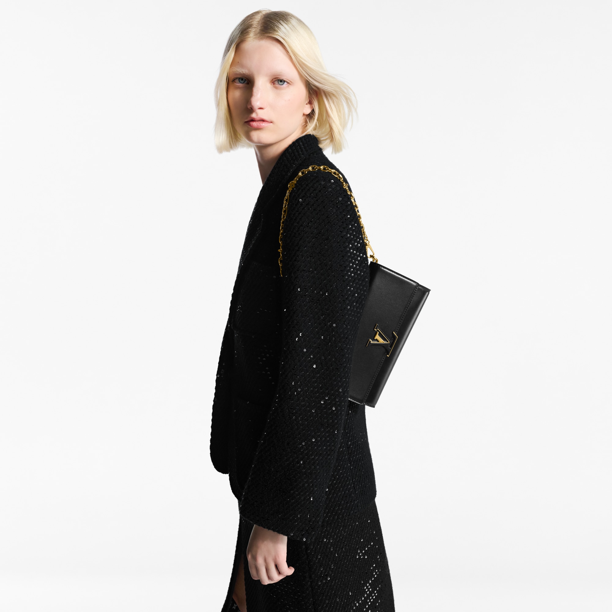 Wallet On Chain Capucines Capucines Damen Geldbörsen und Kleinlederwaren Tragbare Geldbörsen und Mikro-Taschen | LOUIS VUITTON (Zoom)