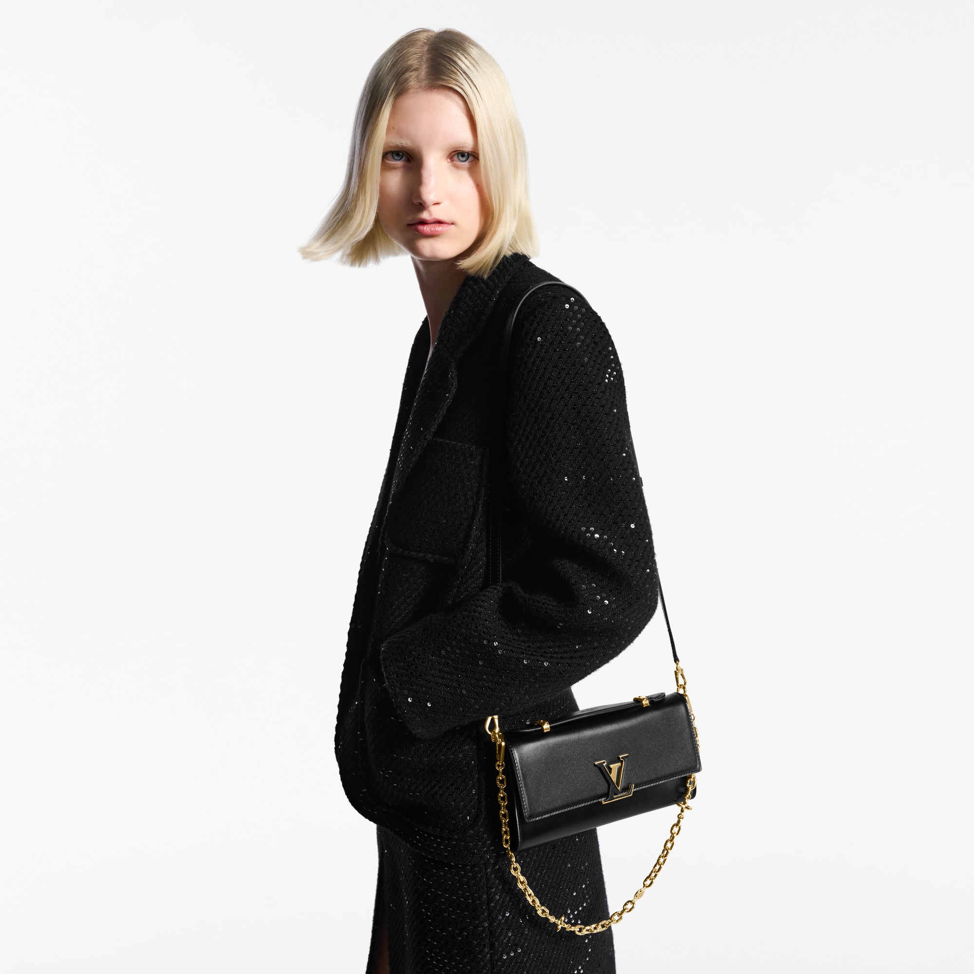 Wallet On Chain Capucines Capucines Damen Geldbörsen und Kleinlederwaren Tragbare Geldbörsen und Mikro-Taschen | LOUIS VUITTON (Zoom)