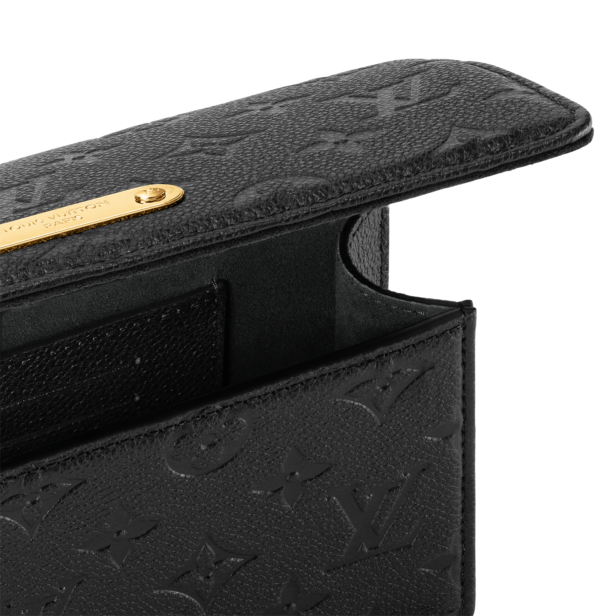 Wallet On Chain Lily Monogram Empreinte Leder Damen Geldbörsen und Kleinlederwaren Tragbare Geldbörsen und Mikro-Taschen | LOUIS VUITTON (Zoom)