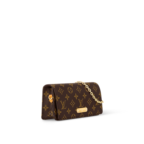 Wallet On Chain Lily Monogram Canvas Damen Geldbörsen und Kleinlederwaren Tragbare Geldbörsen und Mikro-Taschen | LOUIS VUITTON (Zoom)
