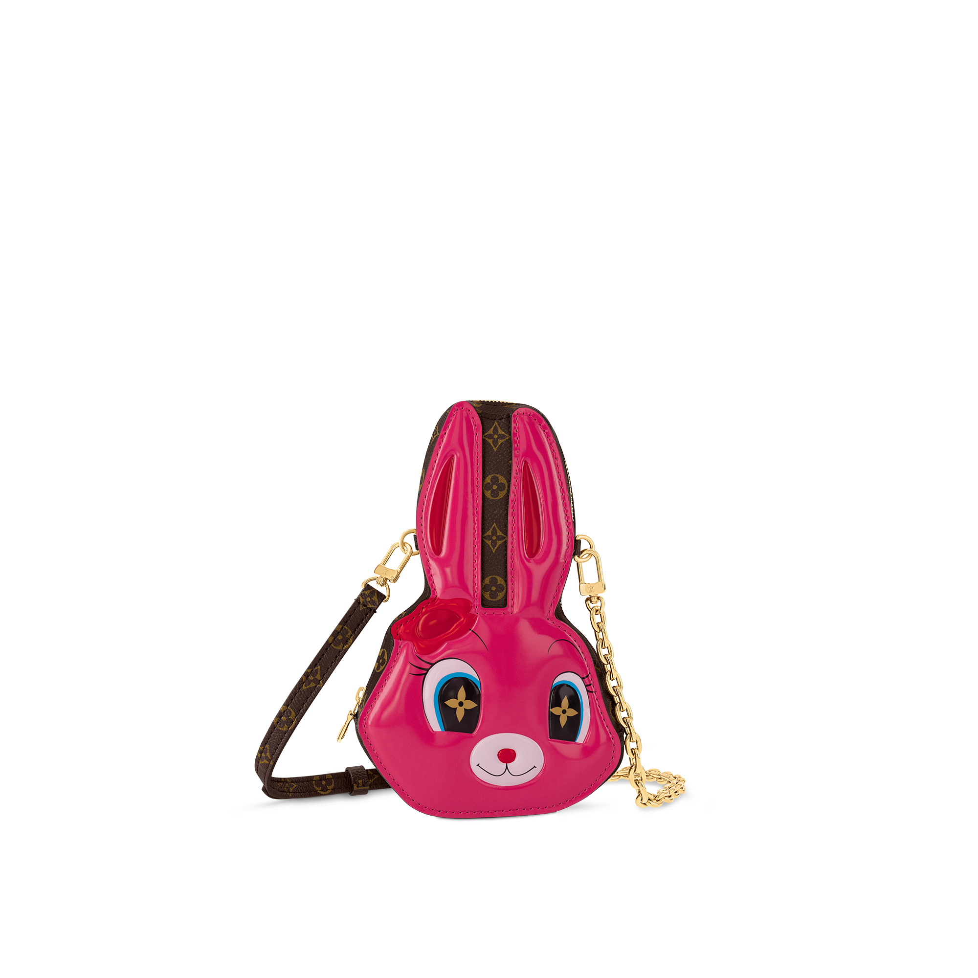 Wallet On Chain Rabbit Fashion Leather - Geldbörsen und 
