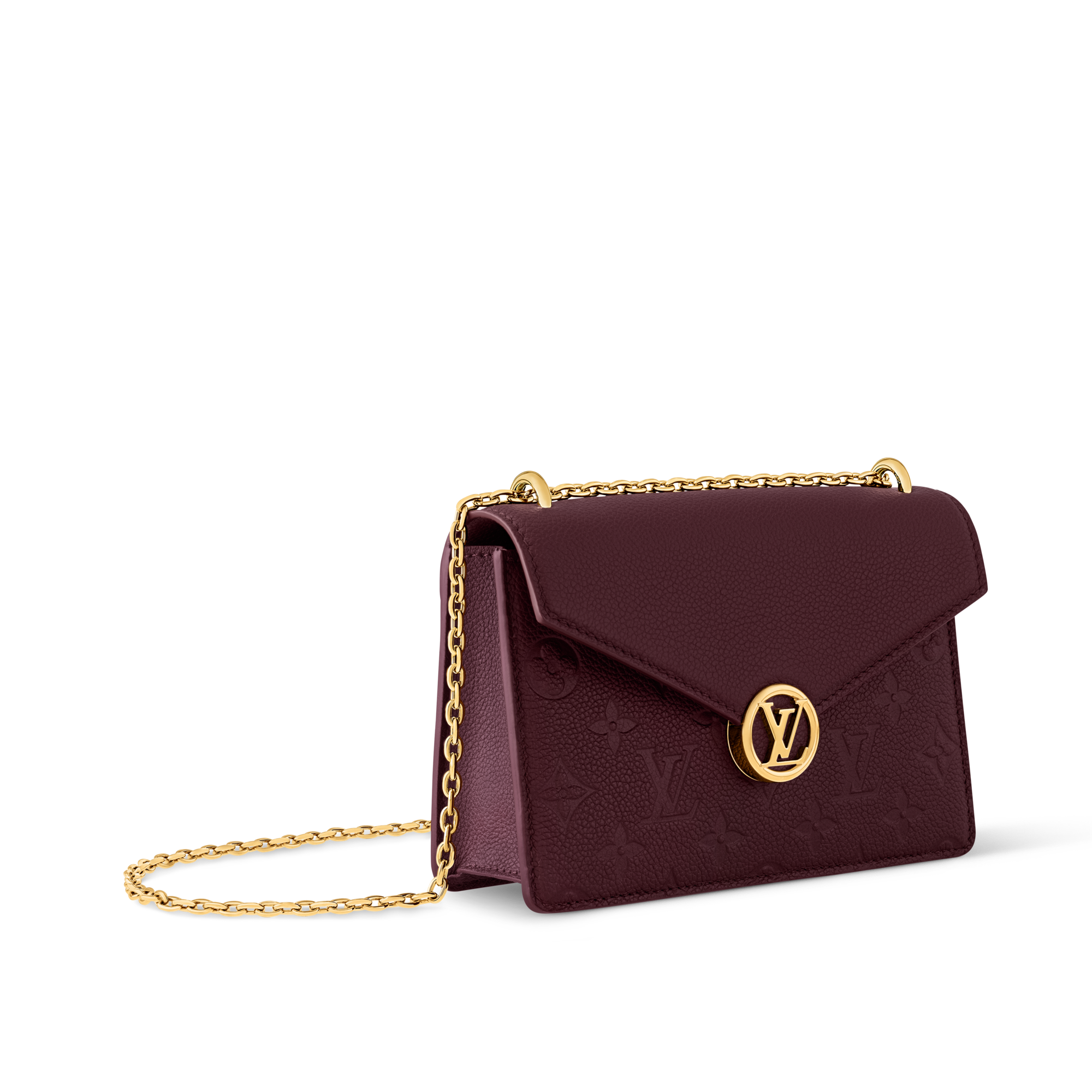 Wallet On Chain Rosy Monogram Empreinte Leder Damen Geldbörsen und Kleinlederwaren Tragbare Geldbörsen und Mikro-Taschen | LOUIS VUITTON (Zoom)