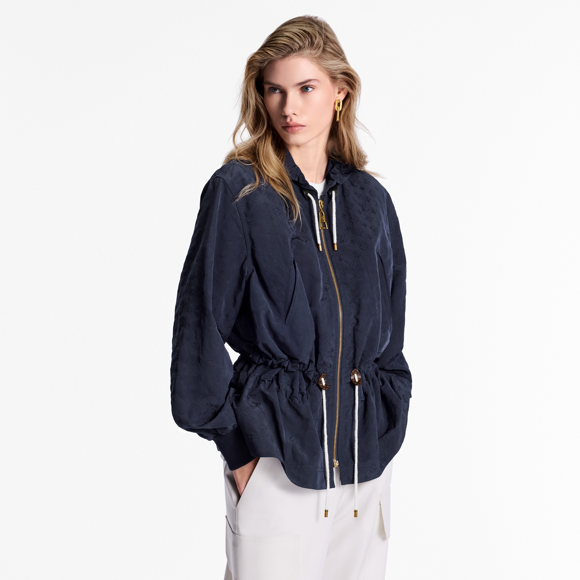 Wasserabweisender Parka mit Monogram-Motiv  Damen Ready to Wear Mäntel und Jacken | LOUIS VUITTON (Zoom)