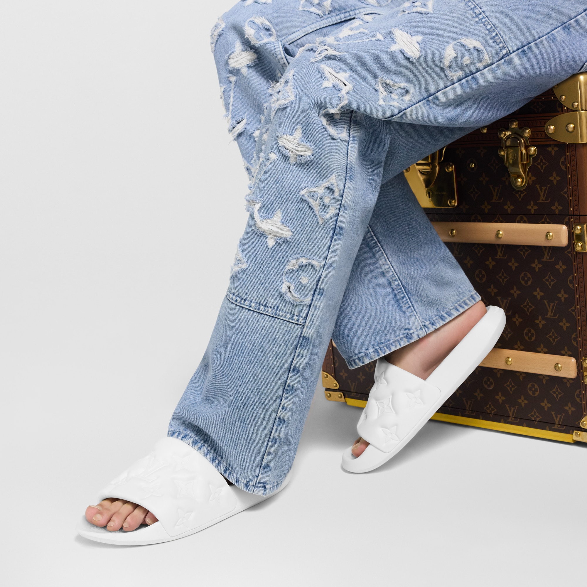Waterfront Pantolette  Herren Schuhe Sandalen | LOUIS VUITTON (Zoom)