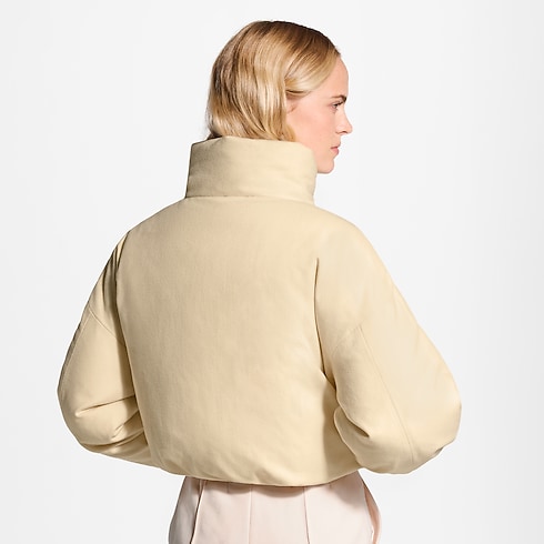 Wattierte Jacke aus Flanell Damen Ready to Wear Mäntel und Jacken | LOUIS VUITTON (Zoom)