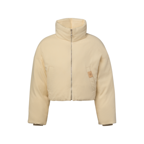 Wattierte Jacke aus Flanell Damen Ready to Wear Mäntel und Jacken | LOUIS VUITTON (Zoom)
