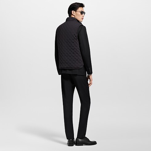 Wattierte Wende-Weste mit Monogram Herren Ready to Wear Vollständige Ready to Wear | LOUIS VUITTON (Zoom)