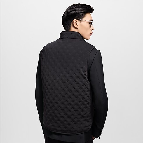Wattierte Wende-Weste mit Monogram Herren Ready to Wear Vollständige Ready to Wear | LOUIS VUITTON (Zoom)